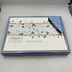 WEDGWOOD ワイルドストロベリー　フラットシーツ/Y31105-M1