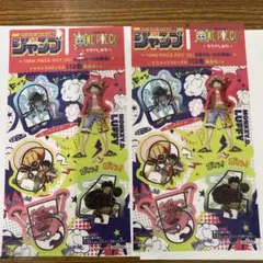 セブンイレブン限定 ONE PIECE DAY クリアしおり2枚