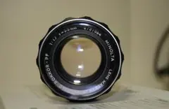 作例あり　MINOLTA MC ROKKOR-PF 55mm f1.7