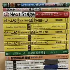【最終値下げ！（即日発送）】新課程　高校数学・物理・英語　参考書セット売り