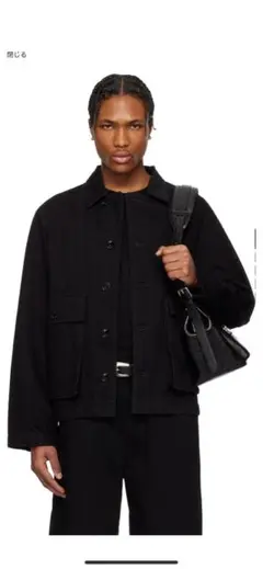 LEMAIRE デニムセットアップ 新品未使用 LEMAIRE ルメール インディゴデニム ボクシー デニムジャケット