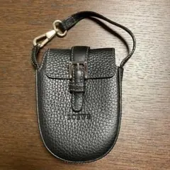 LOEWE ロエベ ストラップ付ポーチ ブラック