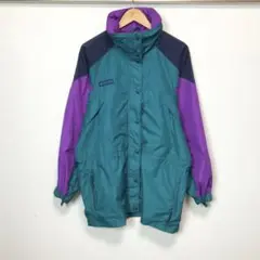 激レア 90s コロンビア マウンテンジャケット ナイロンジャケット ロゴ