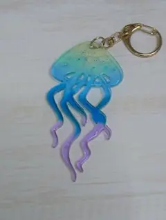 クラゲ　キーホルダー