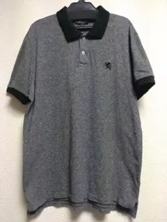 海外古着　express グレーポロシャツ