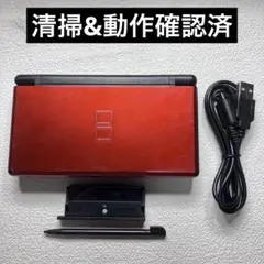 il【清掃&動作確認済】Nintendo DS Lite クリムゾンブラック本体