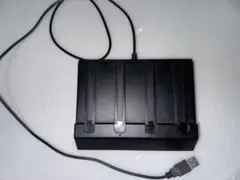 ☆中古品☆ Nintendo Switch 4スロット充電器 黒