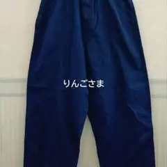 新品リラシクコットンリネンデニムワイドサーカスパンツ