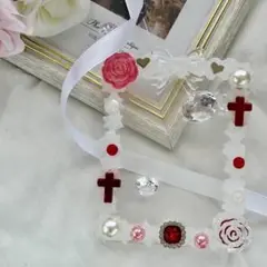 ‪‪‪‪❤︎‬トレカデコ硬質ケース‪‪❤︎‬ 赤 白 ホイップデコ