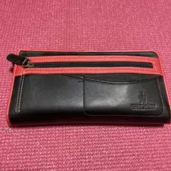 LION HEART ROEN スカルデザイン 二つ折り財布 Roen ロエン 財布 メンズ 長財布 スカル レザー 二つ折り長財布