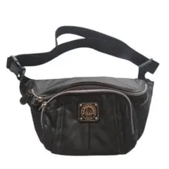 美品 A.S. Manhattaner's ボディバッグ ブラック