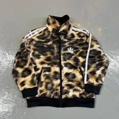 100㎝ adidas アディダス トラックジャケット　キッズ　ヒョウ柄