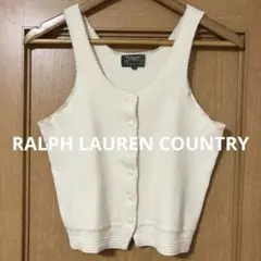 【素敵な風合い❗️】90's RALPH LAUREN COUNTRY ビスチェ