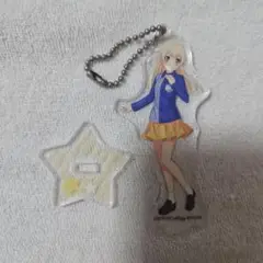 バンドリ 白鷺千聖 ローソン アクリルスタンドキーホルダー