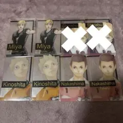 ハイキュー 箔押し クリアカード コレクション セット