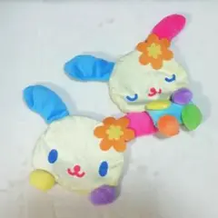 ウサハナ サンリオ フェイス ポーチ ガチャ 2個セット