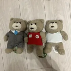 TED ぬいぐるみ3種セット