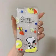 iPhone SE / 8 / 7 ソフトケース スヌーピー