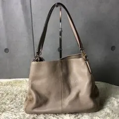 コーチ ワンショルダーバッグ レザー スウェード 肩掛け