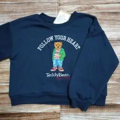 新品 未使用 TeddyBear テディベア 長袖 トレーナー 男の子 120