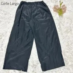 ✨美品✨ Corte Largo パンツ　ブラック　ウエストゴム　サイズM