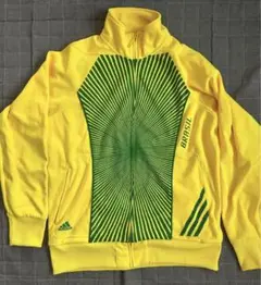 adidas ブラジル イエロー トラックジャケット