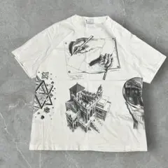 Special 90s M.C.ESCHER エッシャー　半袖tシャツ　art