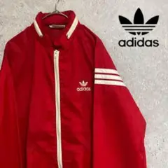 90S アディダスオリジナルス ナイロンジャケット トレフォイル 古着 メンズM