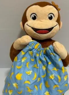 おさるのジョージ バナナ柄スカート