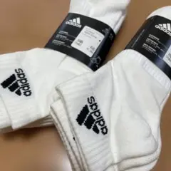 adidas FX163 コットンリッチソックス 3足セット L サイズ6足分