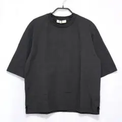 PUBLIC TOKYO 半袖 Tシャツ シンプル　おしゃれ　黒　チャコール