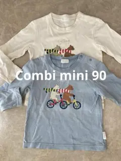 コンビミニ　サイクリングくまロンTセット　90