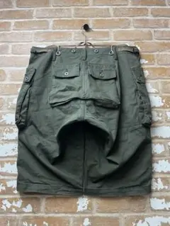 00s EDWIN モンキーパンツ　カーゴパンツ ハーフパンツ　カーキ　XL