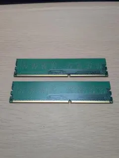SAMSUNG PC3-12800U (DDR3-1600) 4GB 2枚セット