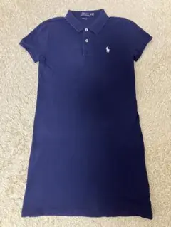 美品【Polo Ralph Lauren】ネイビー ワンピース 半袖