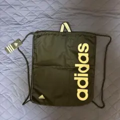 adidas ドローストリングバッグ 黒 シューズケース