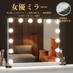 LED女優ミラー 50cm x 40cm 新品未開封 hqaa11005a-yx