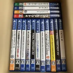 PS4ゲームソフト セット売り まとめ売り 15本