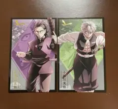 鬼滅の刃 無限城編 フォトカード B 描き下ろしイラスト 不死川玄弥 不死川実弥