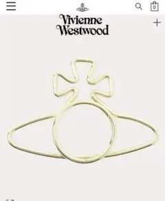 BRASS COIN ORBクリップ vivienne westwood