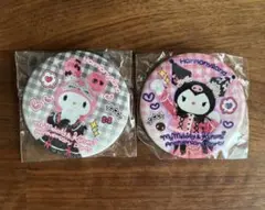 ハーモニーランド マイメロ クロミ Anniversaryビンゴゲーム 缶バッジ
