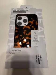 IDEAL OF SWEDEN iPhone 16 Pro Max クリアケース