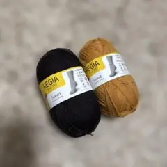 REGIA ツイード毛糸 2色セット