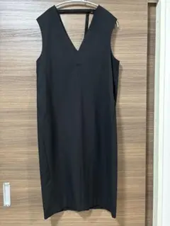 JEANASIS ブラック ノースリーブ ワンピース