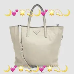 ❤️PRADA プラダ サフィアーノ ❤️2way ハンド ショルダーバッグ