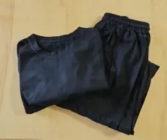 セットアップ　部屋着　レディース　夏　ルームウェア　黒　上下【新品未使用】