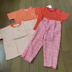 夏　子供服　サイズ95　男女兼用　平成レトロ　4点　まとめ売り　セット売り