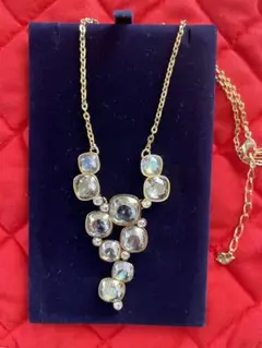 【SWAROVSKI】スワロフスキー ネックレス ゴールド