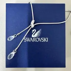 SWAROVSKI クリスタルドロップネックレス