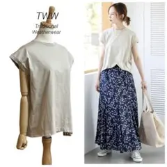 【Traditional Weatherwear】 ノースリーブカットソー